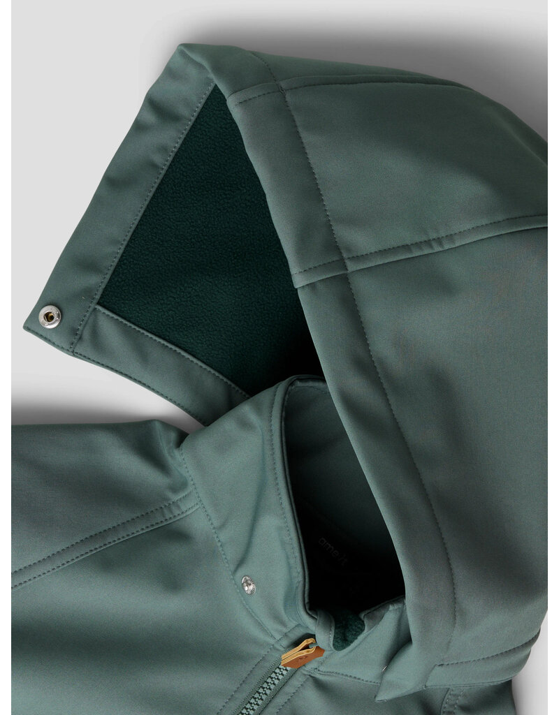 name it Alfa Softshell Jacket Balsam Green