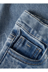 name it Rose Straight Laser Jeans Medium Blue Denim