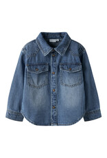 name it Blue Denim Shirt Medium Blue
