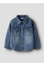 name it Blue Denim Shirt Medium Blue