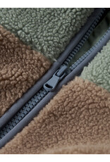 name it Mimba Sherpa Jacket Chinois Green