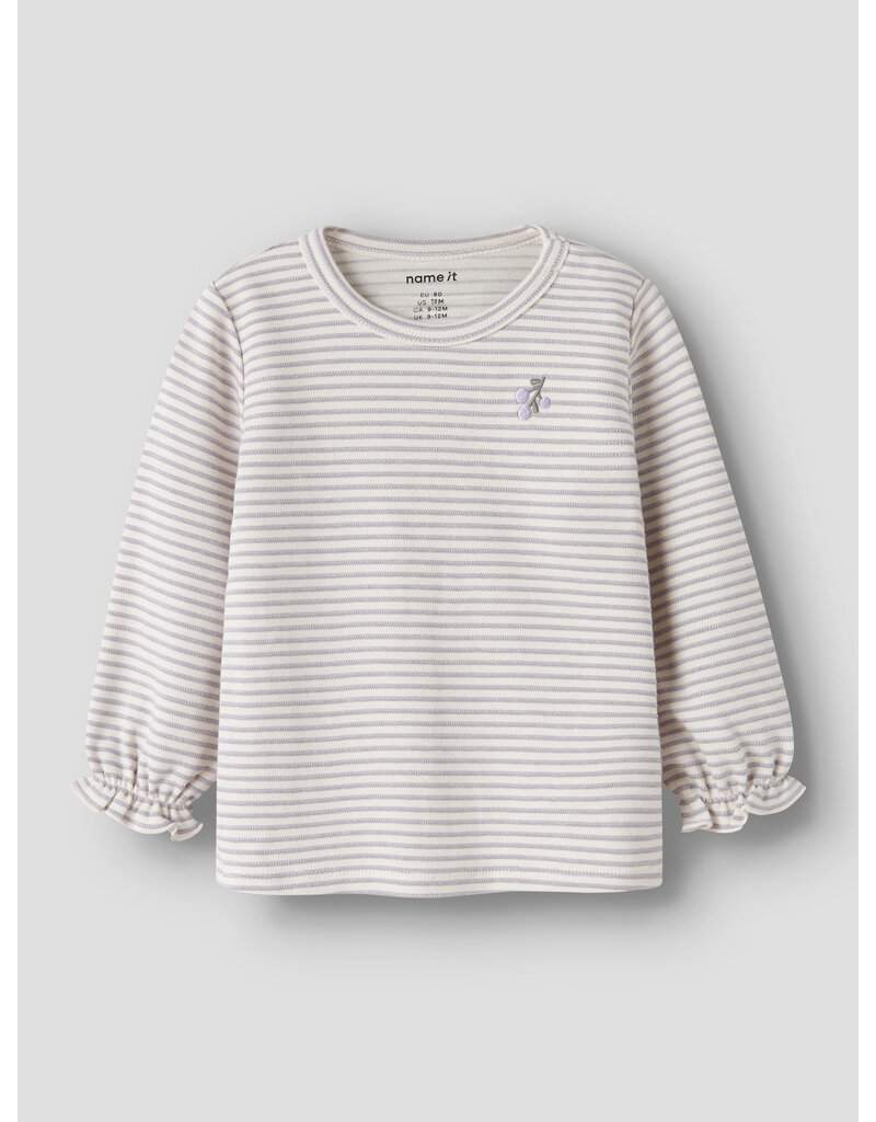 name it Bripa Sweatshirt Lavender Gray