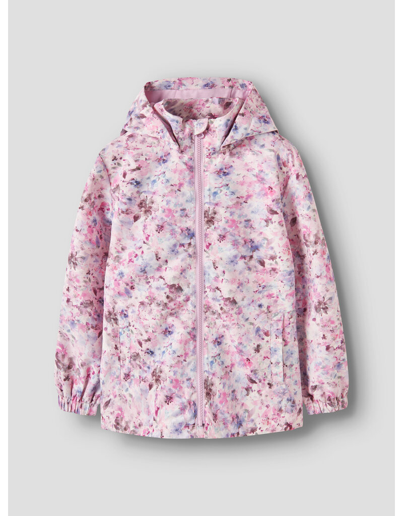 name it Maxi Jacket AOP Gray Lilac