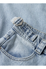 name it Bella Skater Buckle Jeans Light Blue Bleached Denim