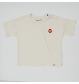 Goldie + Ace Essential Logo T-Shirt Antique White