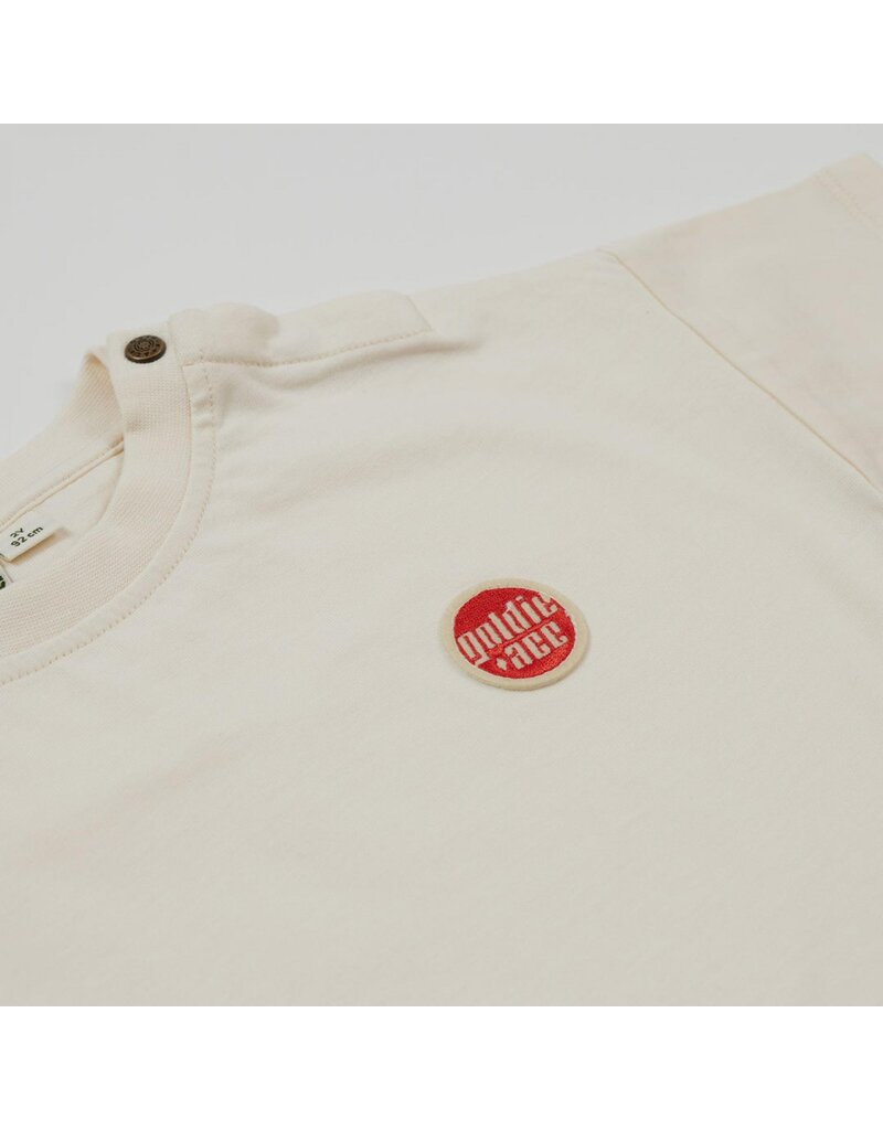 Goldie + Ace Essential Logo T-Shirt Antique White