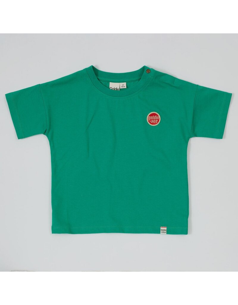 Goldie + Ace Essential Logo T-Shirt Green
