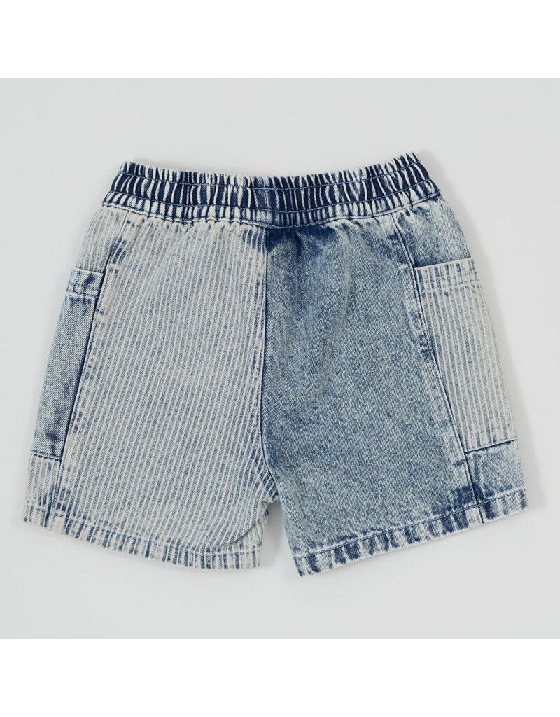 Goldie + Ace Pin Stripe Noah Pocket Shorts