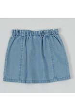Goldie + Ace Wild Strawberry Chambray Skirt