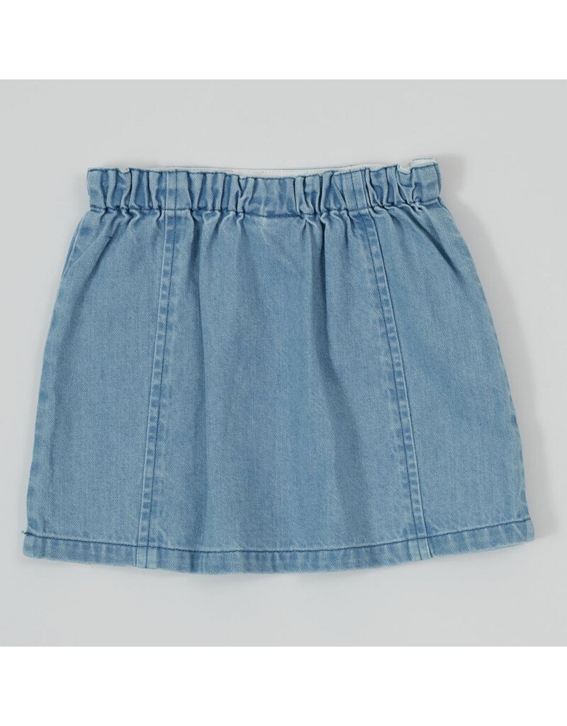 Goldie + Ace Wild Strawberry Chambray Skirt