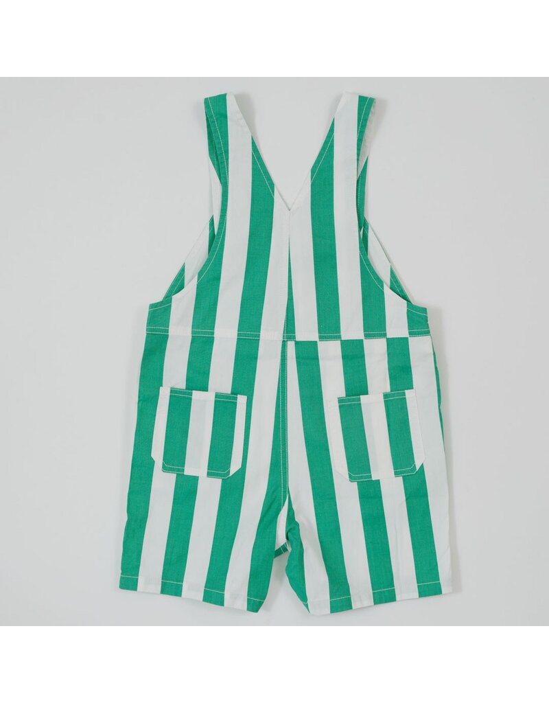 Goldie + Ace Happy Stripe Button Burton Overall