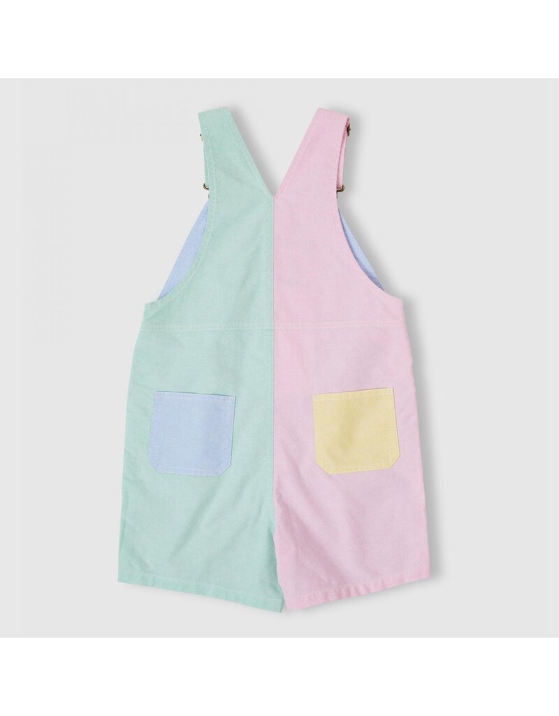 Goldie + Ace Colour Block Oxford Burton Overall