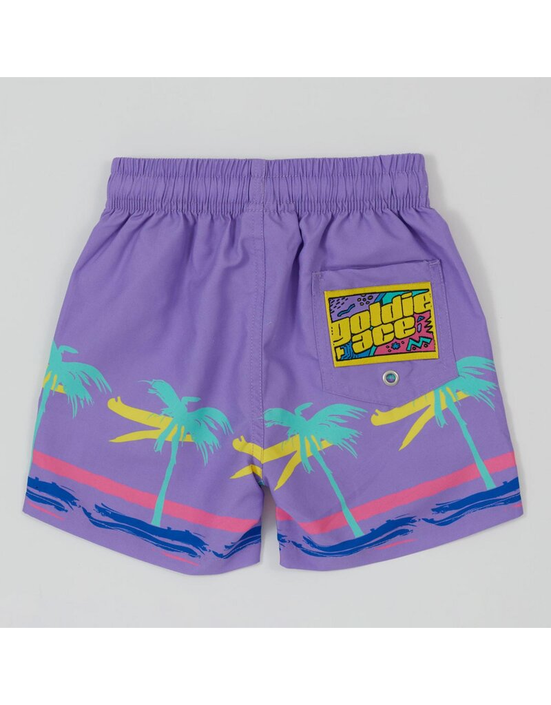 Goldie + Ace Pastel Palm Beach Board Shorts