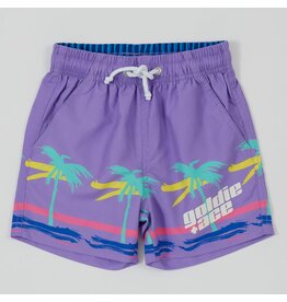 Goldie + Ace Pastel Palm Beach Board Shorts