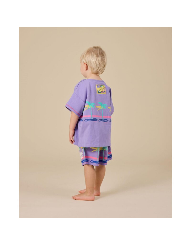 Goldie + Ace Pastel Palm Beach Board Shorts