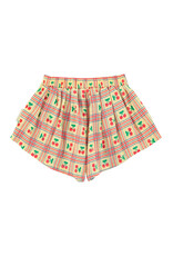 piupiuchick Shorts Light Yellow Cherries Allover