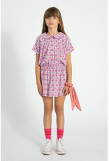 piupiuchick Short Skirt Lilc w Cherries Allover