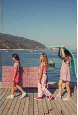 piupiuchick Short Dress Lilac w Cherries Allover