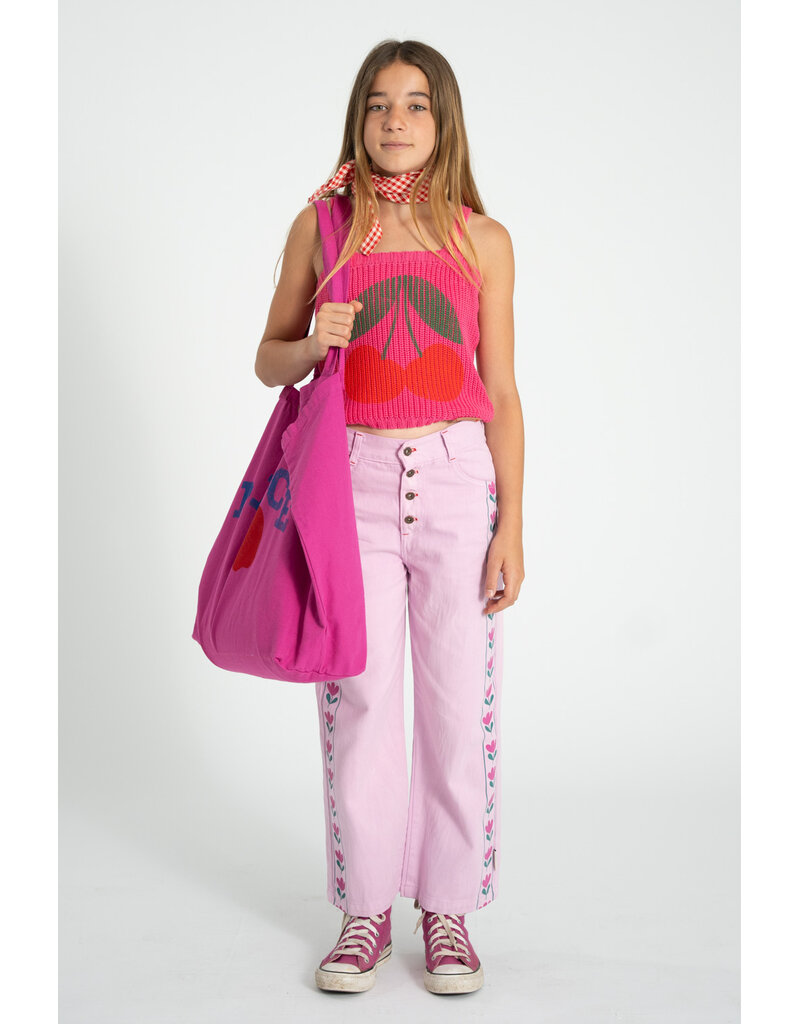 piupiuchick Flare Trousers Lilac