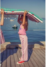 piupiuchick Flare Trousers Lilac