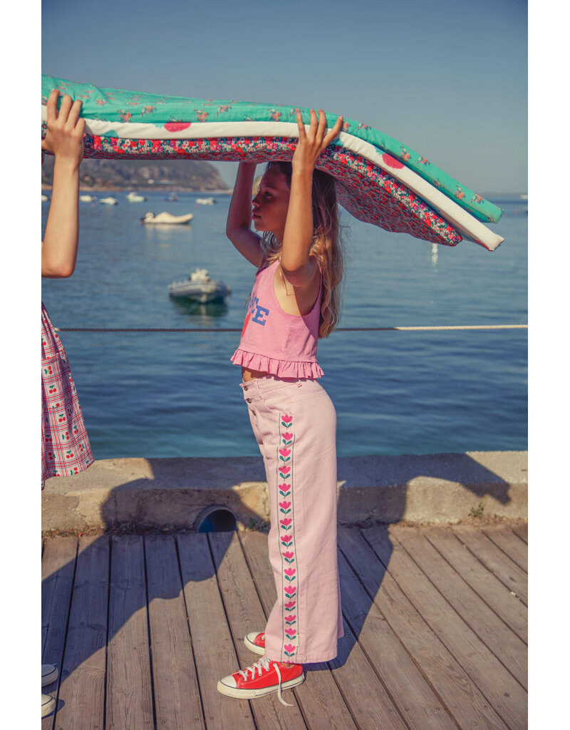 piupiuchick Flare Trousers Lilac