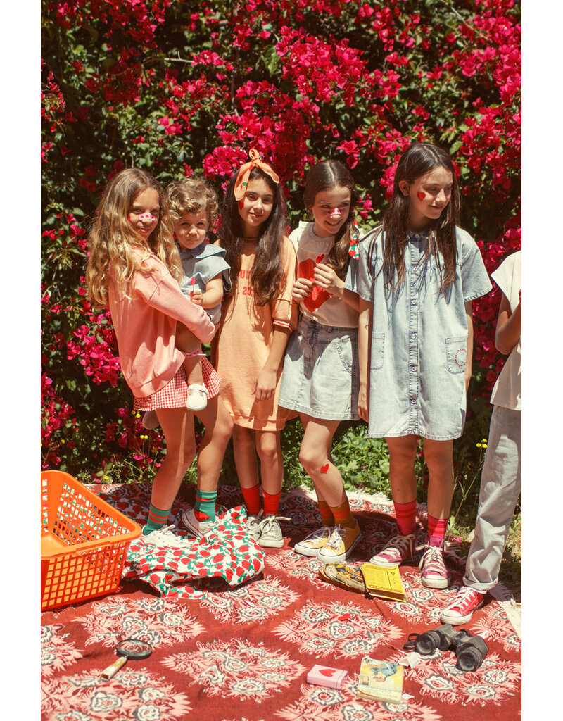 piupiuchick Short Dress Blue Light Denim