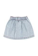 piupiuchick Short Skirt Blue Light Denim