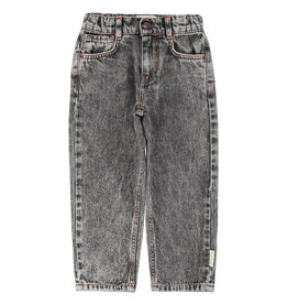 piupiuchick Unisex Trousers Washed Black Denim SS26