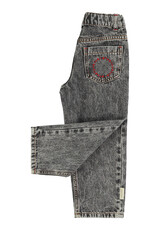 piupiuchick Unisex Trousers Washed Black Denim SS26