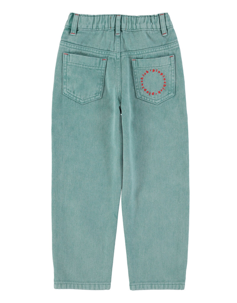piupiuchick Unisex Trousers Washed Green