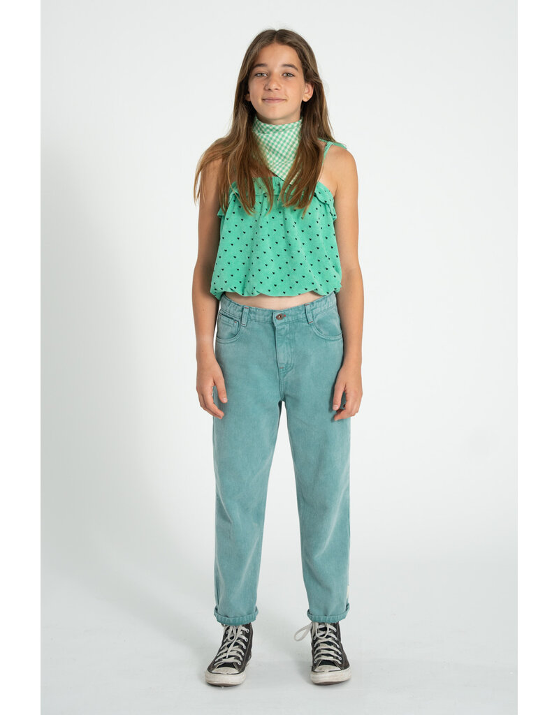 piupiuchick Unisex Trousers Washed Green