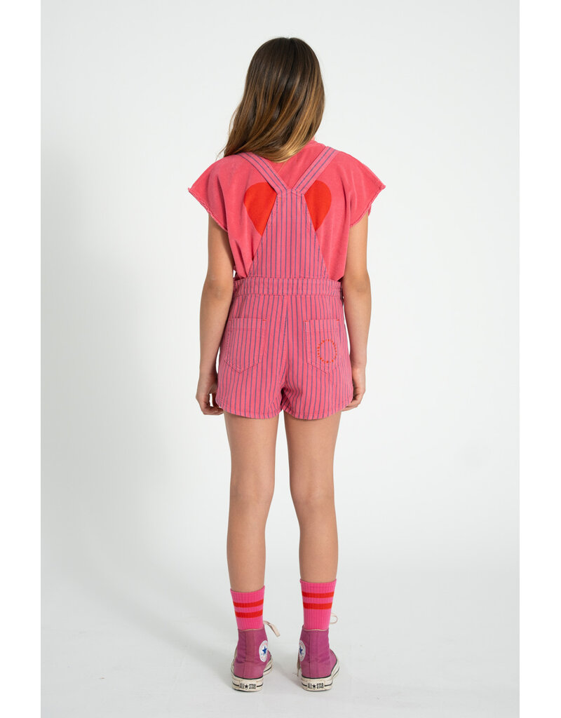 piupiuchick Sleeveless Top Pink w Amour Print