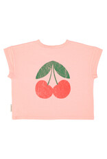 piupiuchick T-Shirt Light Pink w Ma Cherie Print