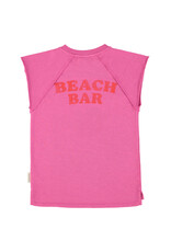 piupiuchick T-Shirt Dress Fuchsia w ice Cream Print