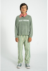 piupiuchick Sweatshirt Washed Green w Best Friend Print