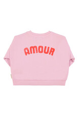 piupiuchick Sweatshirt Lilac w Red Heart Print