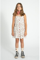 piupiuchick Socks Ecru w Cherry Print