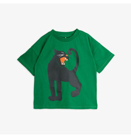Mini Rodini Panther sp ss tee Green