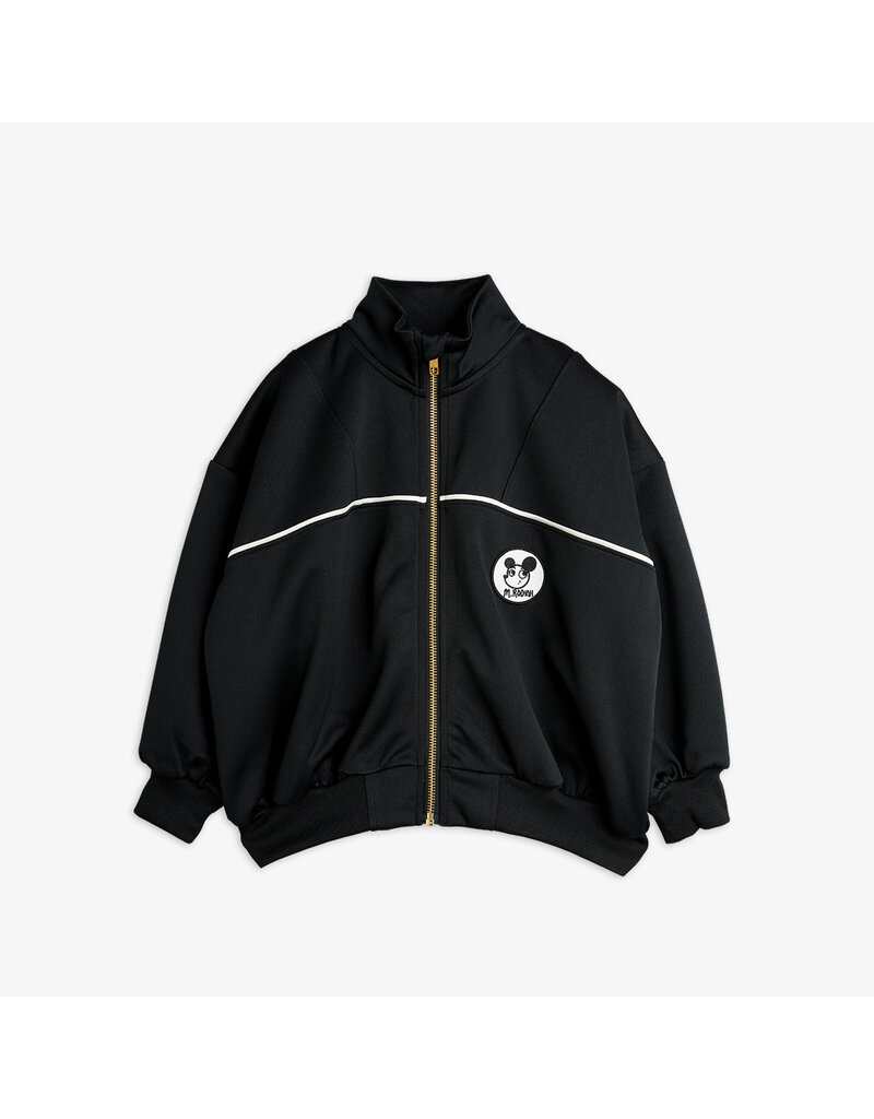 Mini Rodini Ritzratz patch tracksuit jacket Black