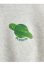 Mini Rodini Planet emb sweatshirt Grey Melange