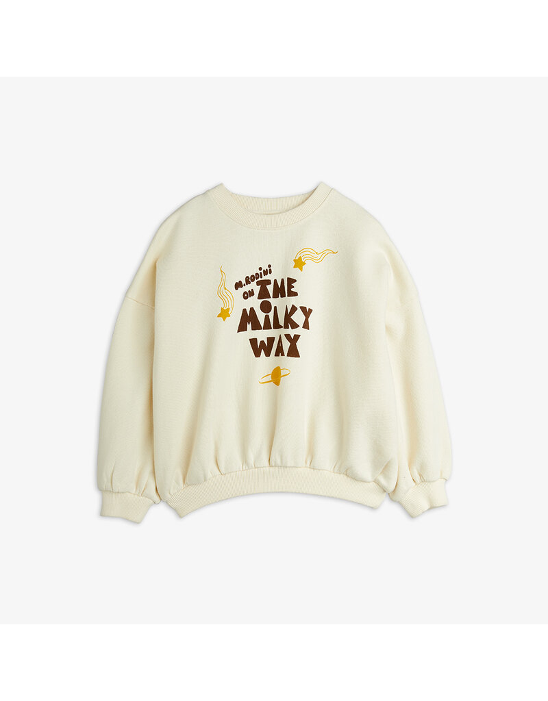 Mini Rodini The milky way sp sweatshirt Off White