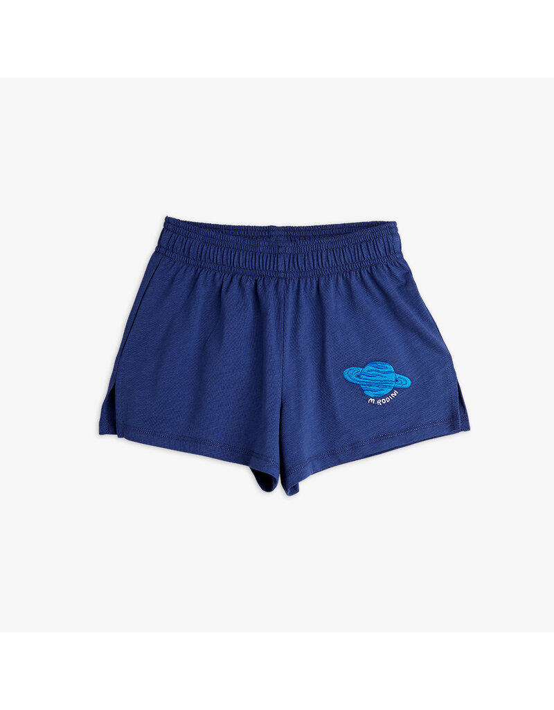 Mini Rodini Planet emb shorts Blue