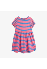 Mini Rodini Stripe yd ss dress Pink