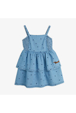 Mini Rodini Lw denim dots aop strap dress