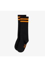 Mini Rodini Football stripe knee-high socks Black