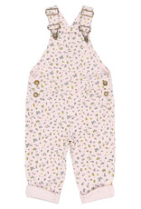 The New Sif Denim Dungarees Light Lilac AOP