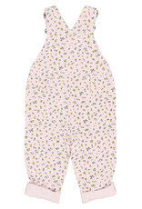 The New Sif Denim Dungarees Light Lilac AOP