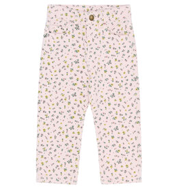 The New Sif Straight Jeans Light Lilac AOP