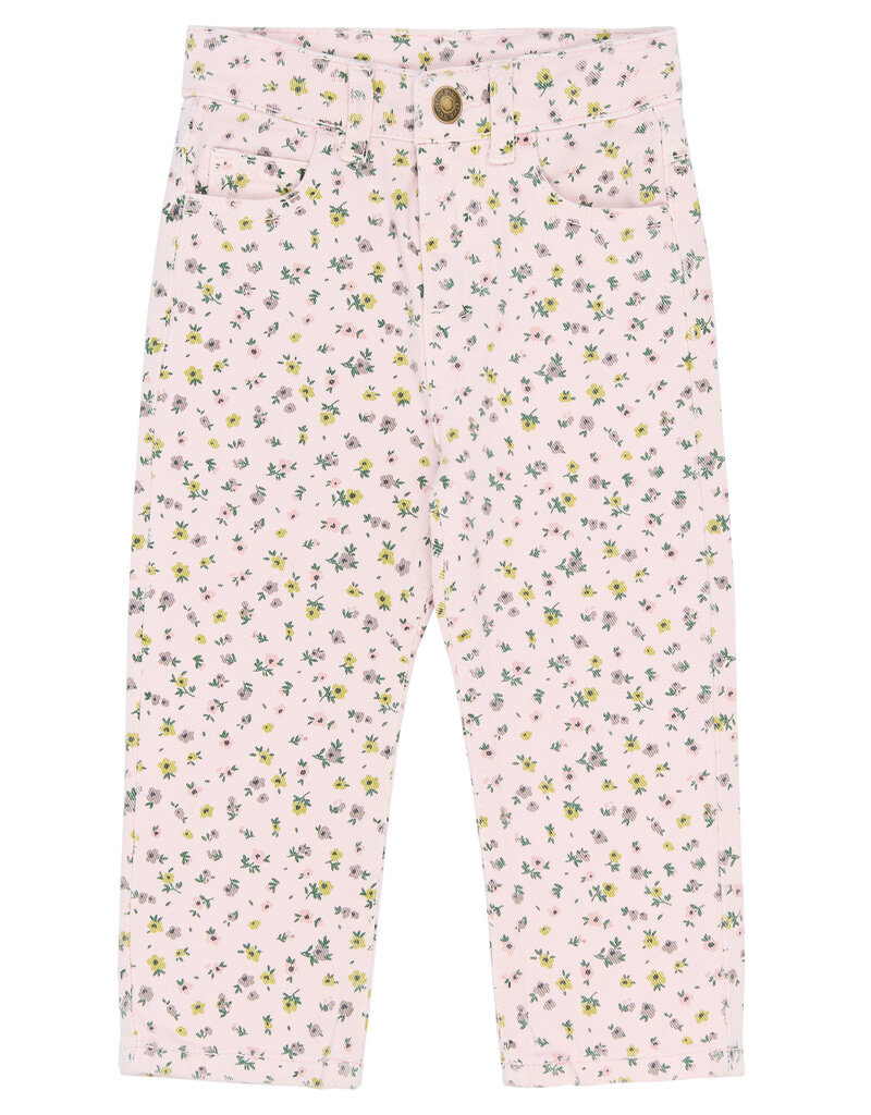 The New Sif Straight Jeans Light Lilac AOP