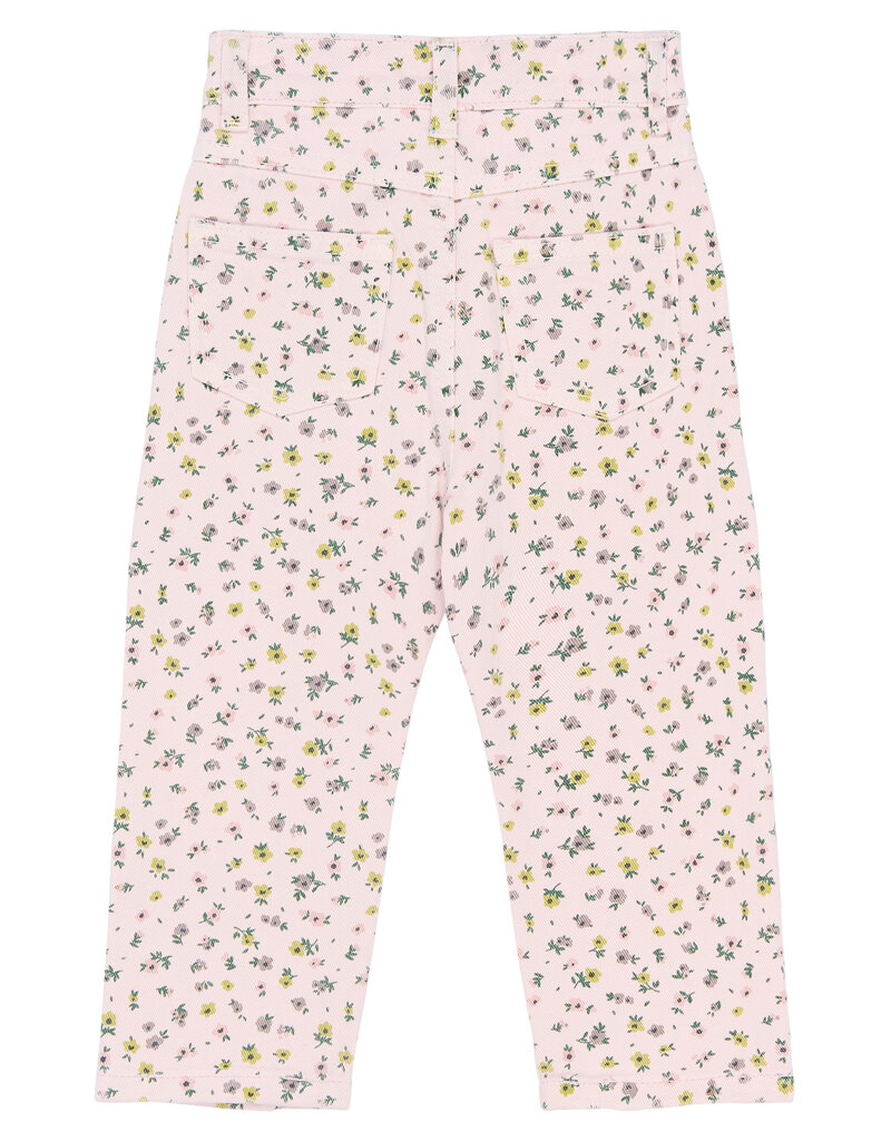 The New Sif Straight Jeans Light Lilac AOP